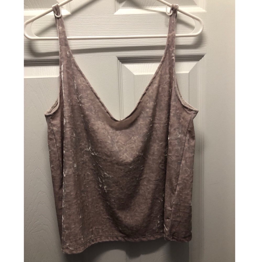 Pink Velvet Top
